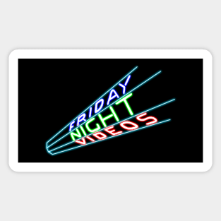 Friday Night Videos Sticker